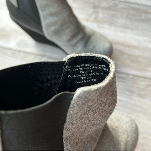 Shellys  London Wedge Platform Boots - Picture 12 of 15